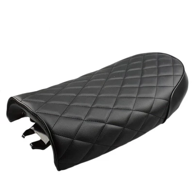 Cushion Seat Bag Straight | Motorcycle Safety Supplies - flat-diamond-black
