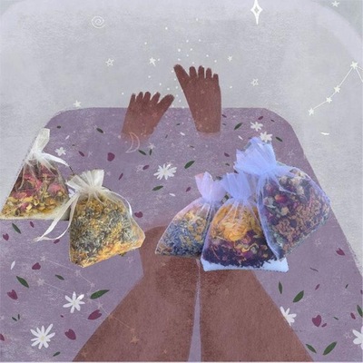 柠檬洋甘菊浴盆茶浴沐浴包一次性diy bath tea and body bath tea|ms