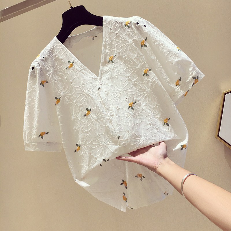 Chemisier femme en Mousseline de soie - Ref 3434126 Image 3