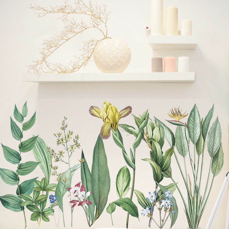 Nouveaux Stickers Muraux De Langue De Fleur De Plante display picture 2