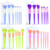 Foreign trade The new 7 Cosmetic brush suit beginner major Makeup tool Eye factory goods in stock Direct selling