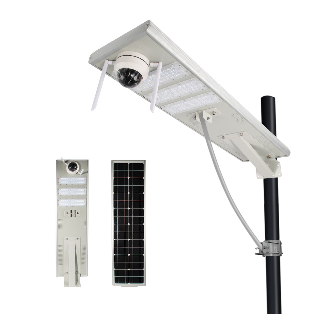 led solar monitoring integrated street l...