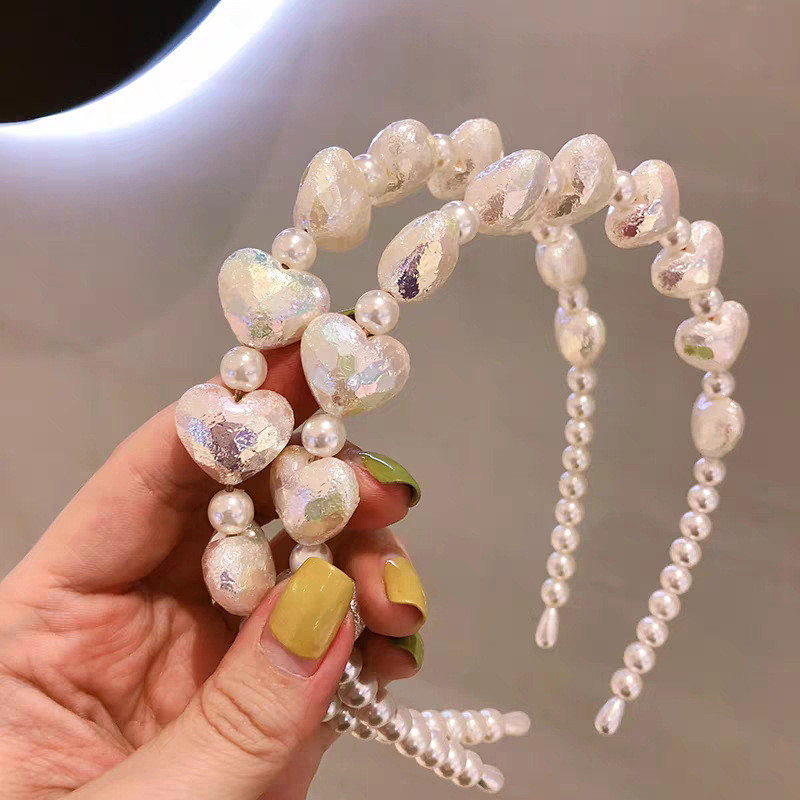 複古巴洛克細發箍壓發頭箍頭飾珍珠發卡ins網紅新款頭飾韓版發夾