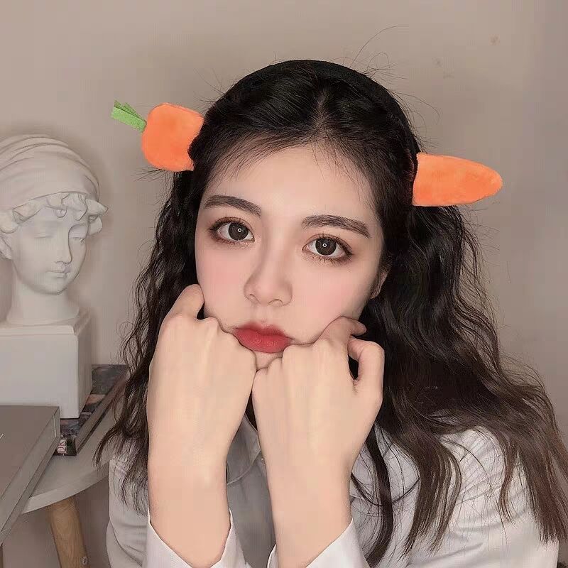 Cute Carrot Funny Shark Korean Simple Headband display picture 4