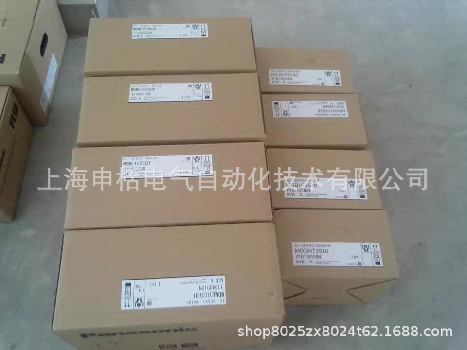 全新松下伺服电机750W/MHMF082L1U2M/MSMF082L1U2M+MCDLN35SE/SG
