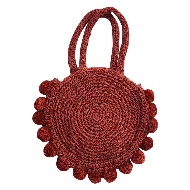 Bag, straw purse