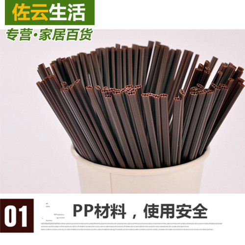 Coffee straw disposable single independent paper packaging three-hole coffee stirring stick hot drink milk tea stirring stick wooden