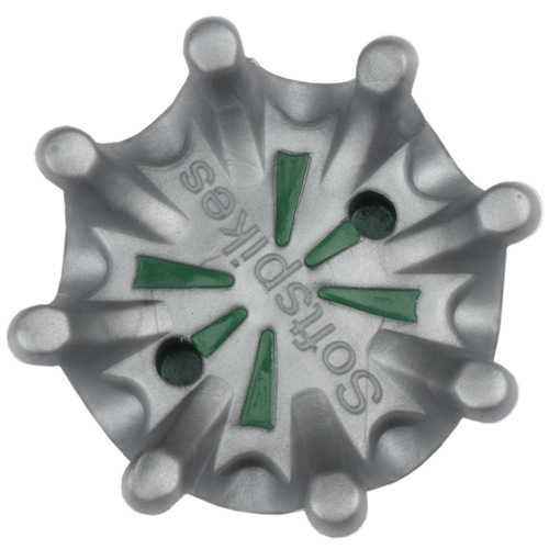 Golf shoe spikes, golf shoe movable spikes, fast rotating spikes