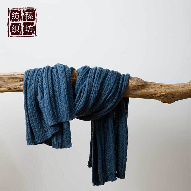 北欧公主风单层针织盖毯 卧室沙发空调毯 午休休闲毯 拍照道具