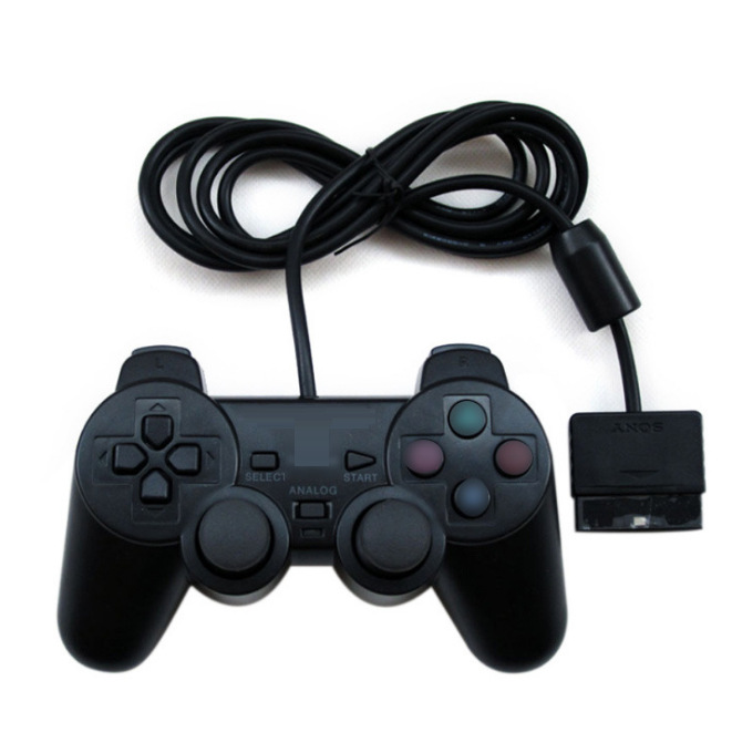 PS2 handle PS2 wired dual vibration hand...