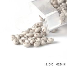 PRECIOA�ݿ˽��ڲ�������2.5x5˫��ʵɫ������Ʒ�ֹ�DIY����10gƿ