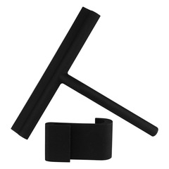 Bathroom glass door silicone wiper, window glass scraper blade cleaning tool on Amazon