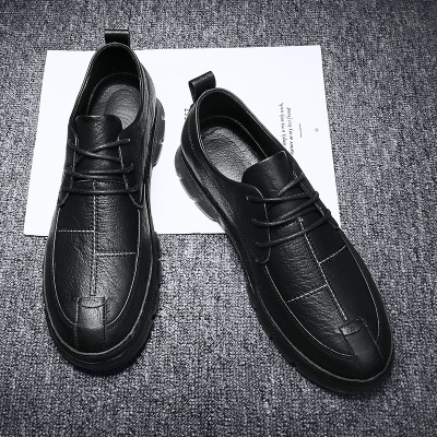 2021 Spring and summer new pattern man England Baby leather shoes Trend fashion Korean Edition Martin shoes Youth leisure time Men's Shoes Wedding shoes