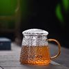 Glossy cigarette holder, cup, flavored tea with glass, 3 piece set