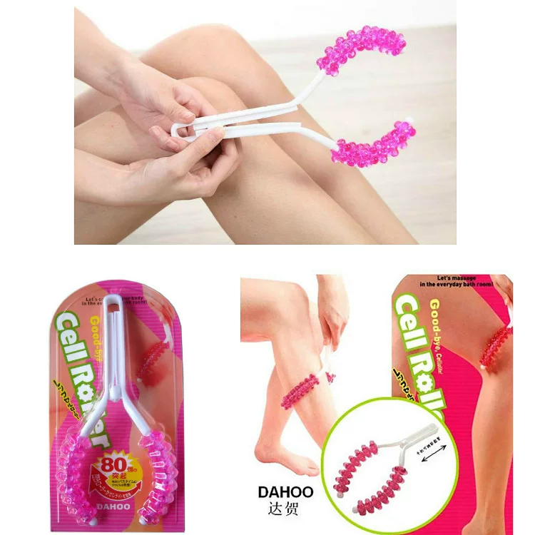 Daga 2858 resin leg massage device Y type finger pressure roller wheel massage wheel home daily necessities resin crafts