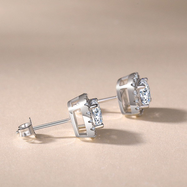Diamond earrings