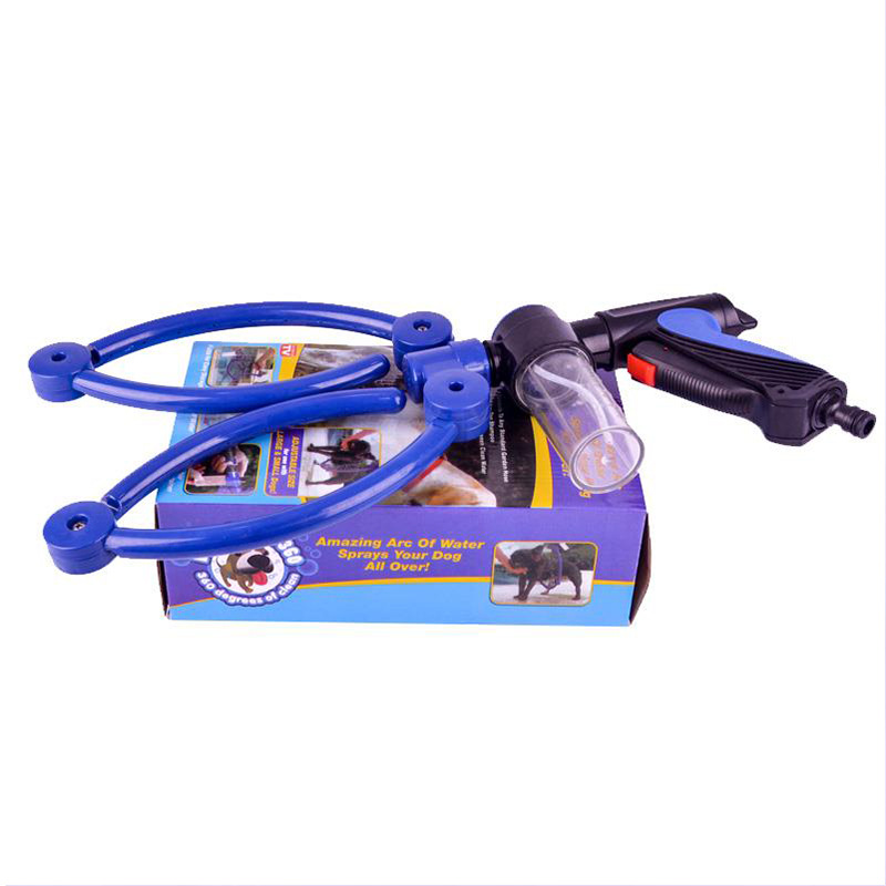 厂家供应宠物折叠式洗狗器360度喷水器大型宠物洗澡神器