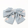 Cute hairgrip with bow, big cloth, universal hairpin, hairpins, Korean style