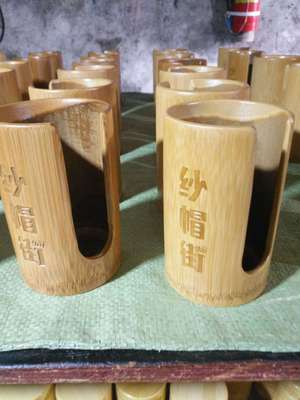 厂家供应竹勺筒，勺子筒，碳化防裂竹制品|ru