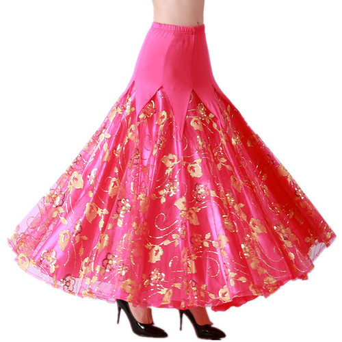 Ballroom dance skirts for women Modern dance skirt competition social