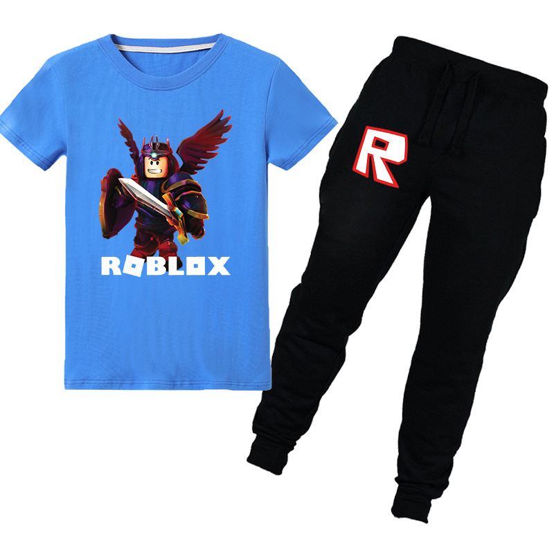 2020 Moda Nuevo Roblox Dibujos Animados Anime Manga Corta Nino Camiseta Traje Ebay - camiseta de argentina para roblox