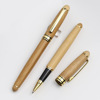 Manufactor Supplying Universities wooden  Pen Bamboo Signature pen School student high-grade literature gift customized LOGO