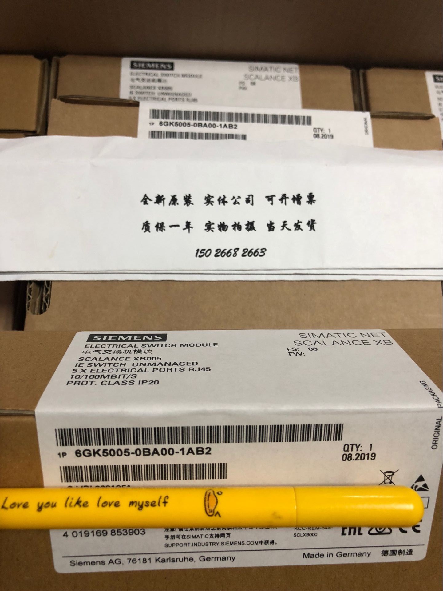 现货原装6GK5005-0BA00-1AB2西门子工控机交换机6GK50050BA001AB2