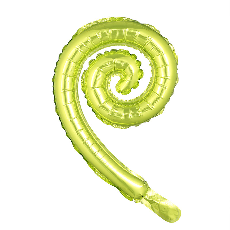 螺旋球双卷浅绿