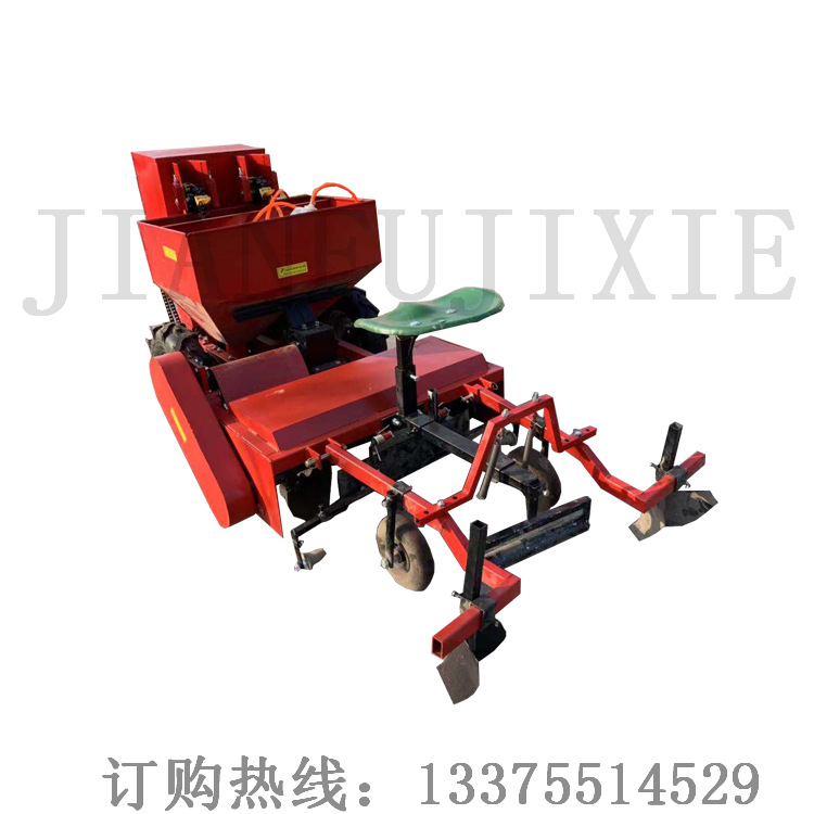 拖拉机带土豆播种机土豆覆膜播种机马铃薯种植机机农用种土豆机器