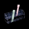 Acrylic stationery, round beads, plastic gel pen, eyebrow pencil, accessory, stand, storage system