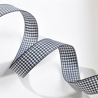 Yao Ming Plaid cinta hecha a mano DIY cinta regalo material de embalaje 2,5 cm Plaid banda accesorios para el cabello material decorativo