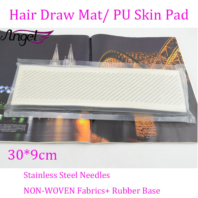 30*9cm Hair Extensions Drawing Board Hair Holder Draw Mat