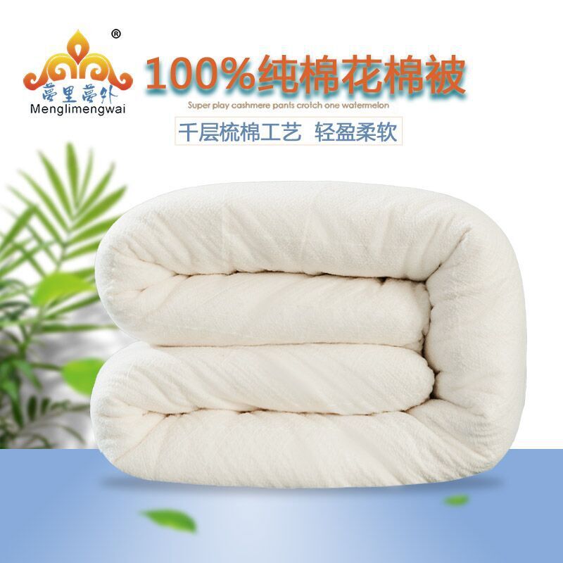 customized Xinjiang Cotton is spring and autumn Cotton keep warm Miantai Winter quilt Quilts core Mattress student quilt Manufactor