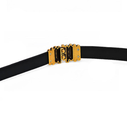 Women's retro genuine leather girdle thin belt buckle women's coat belt without punching versatile girdle for female students