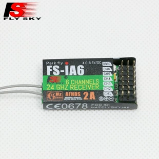 Приёмник FLYSKY FS-iA6 6 каналов две антенны телеметрия PPM/PWM