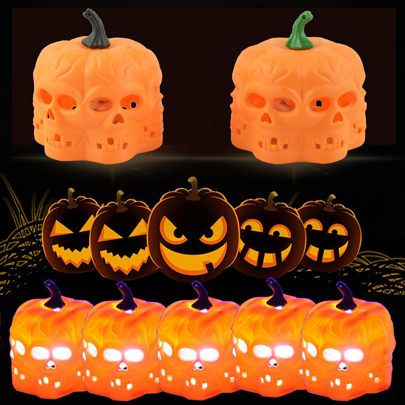 Creative Halloween Gift Pumpkin Candle Candle Night Light Decoration…