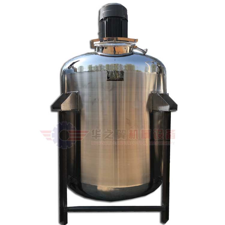 石家庄定制搅拌罐反应釜 质感漆304材质加热搅拌罐真空反应釜
