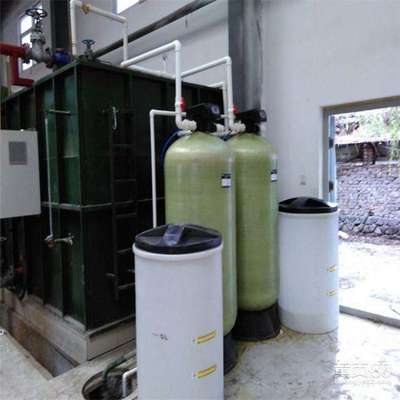 润新5t/h 食品级全自动软水器 去水垢降硬度装置 酒店软化水设备|ru