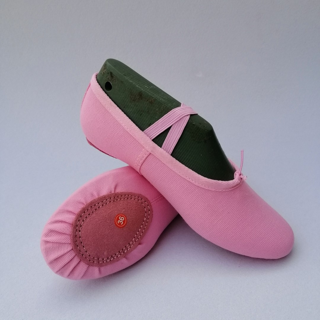 帆布无皮头成人男女儿童舞蹈鞋软底鞋芭蕾舞蹈鞋练功鞋瑜伽体操鞋|ms