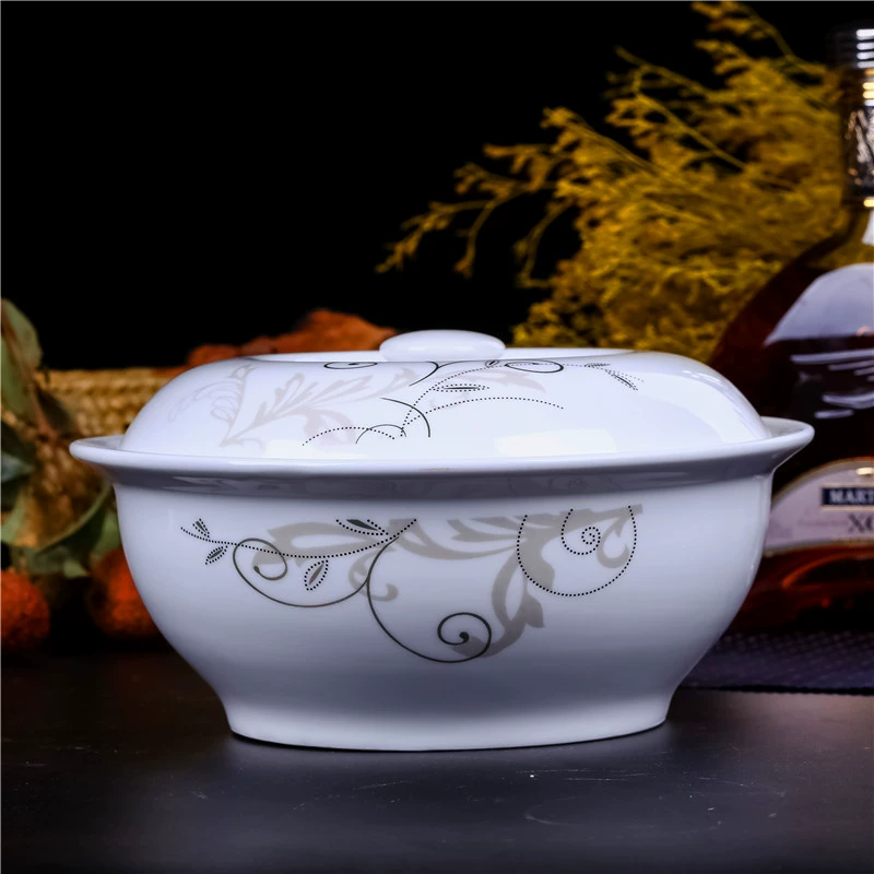 Свободная комбинация домашних блюд, Ceramic dishes с золотыми ветвями, столовые приборы, тарелка с рисом/лапша/суп/рыба, блюдо