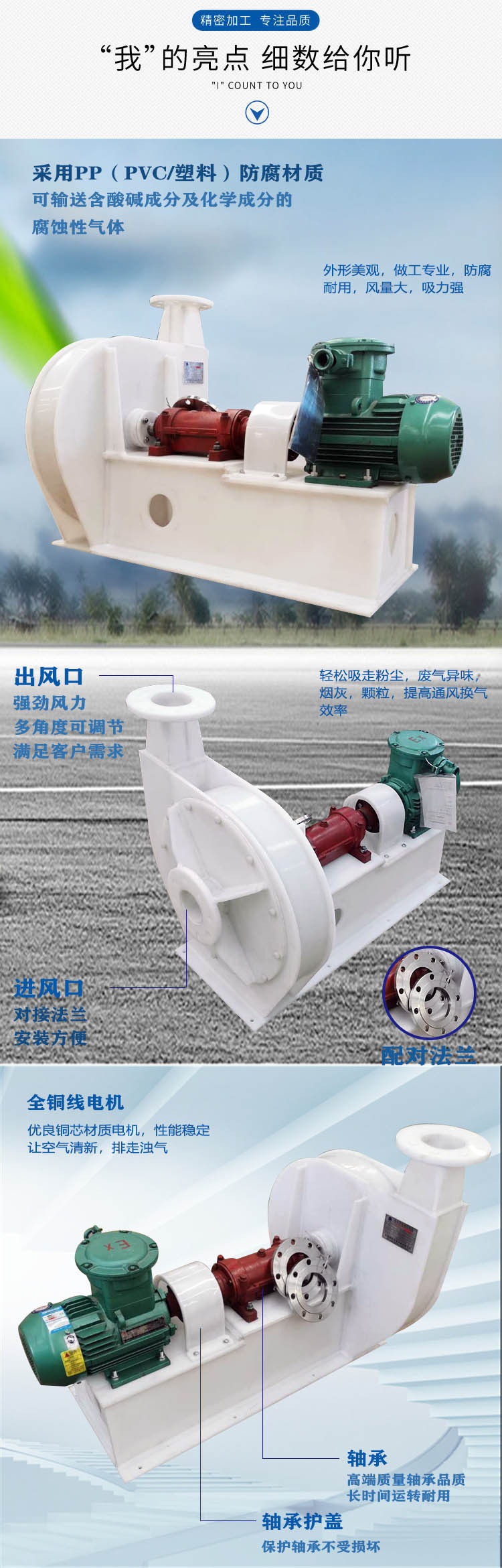 PP防腐风机细节图9-26-5D