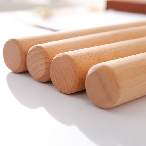 Kitchen tools rolling pin, wooden dough roller, pasta dough wrapper, dumpling wrapper roller, wooden dumpling wrapper rolling pin