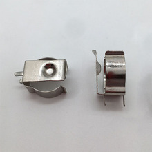 【来图定制】不锈钢夹片，锰钢电池固定座，五号电池夹