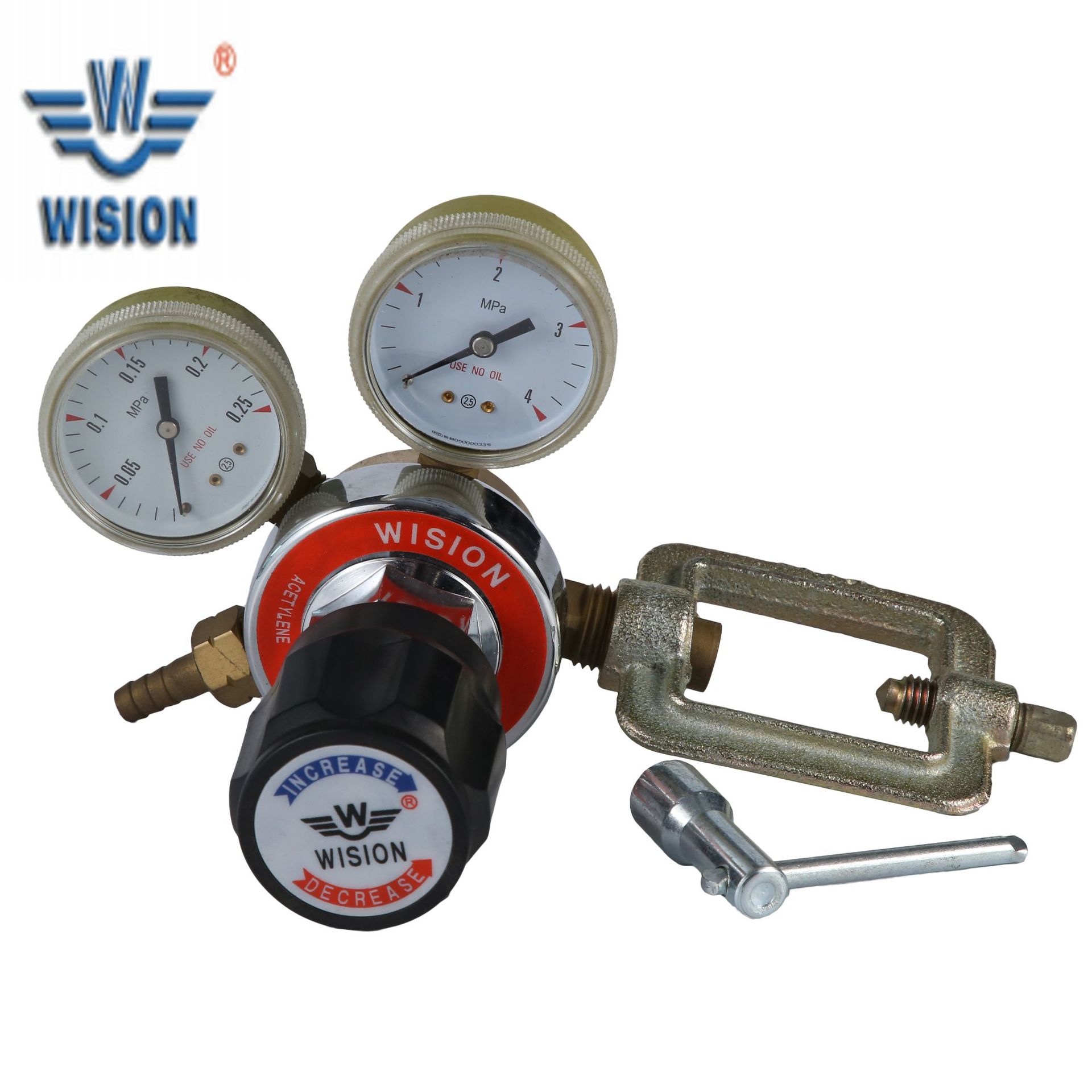 上海厂家供应RW81Y乙炔减压器 减压阀带表0-0.15MPA