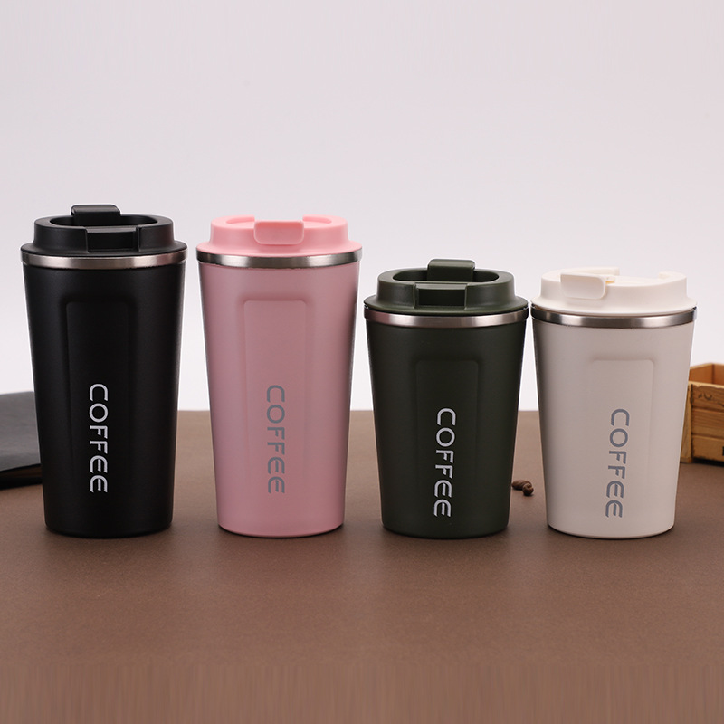 Suministro directo de fábrica simple acero inoxidable vacío taza de café al aire libre portátil coche vacío taza creativa coreana al por mayor