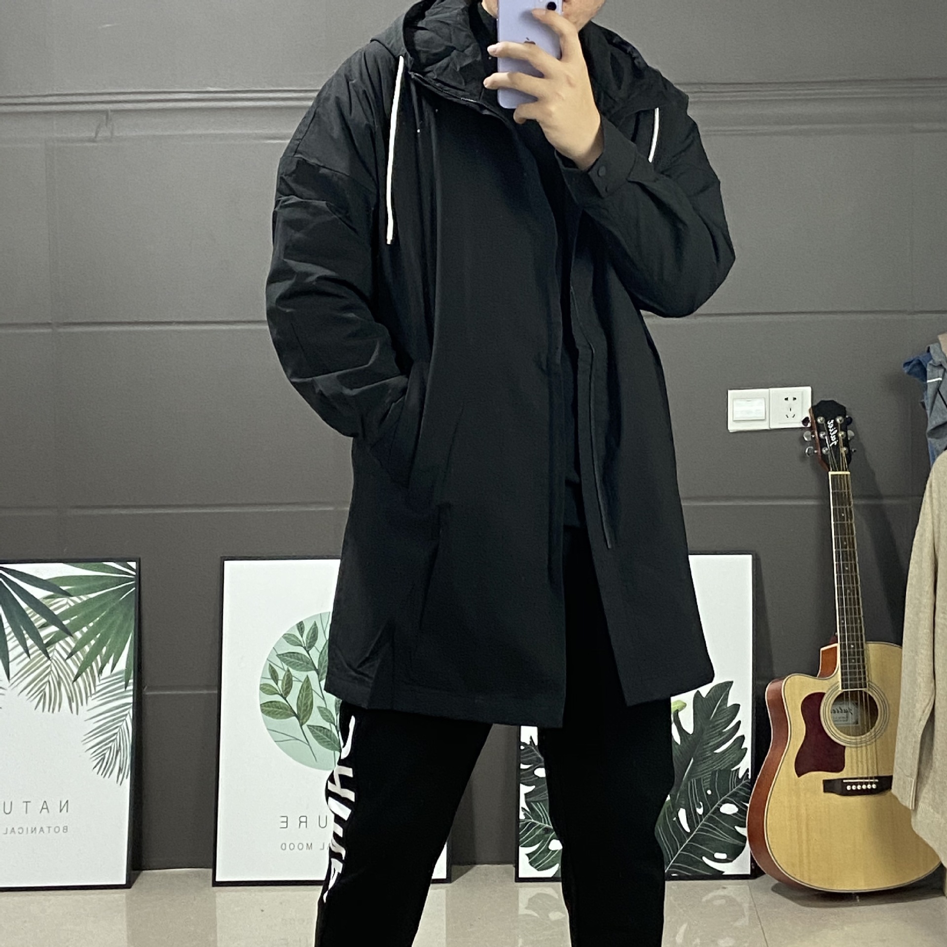 [Fans Exclusive]Autumn and winter With cotton Hooded Windbreaker