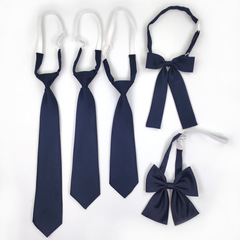 Preschool and elementary school uniforms, class shirts, ties, bow ties for men and women, short style, no tie required