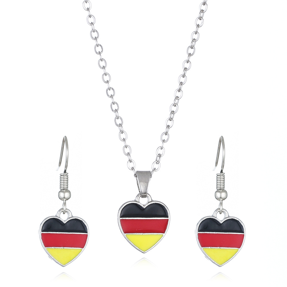 Casual Ethnic Style National Flag Alloy Wholesale Jewelry Set display picture 14