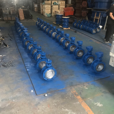 [direct deal]Eccentric Hard Seal butterfly valve /D343H-10C DN200 High quality assurance