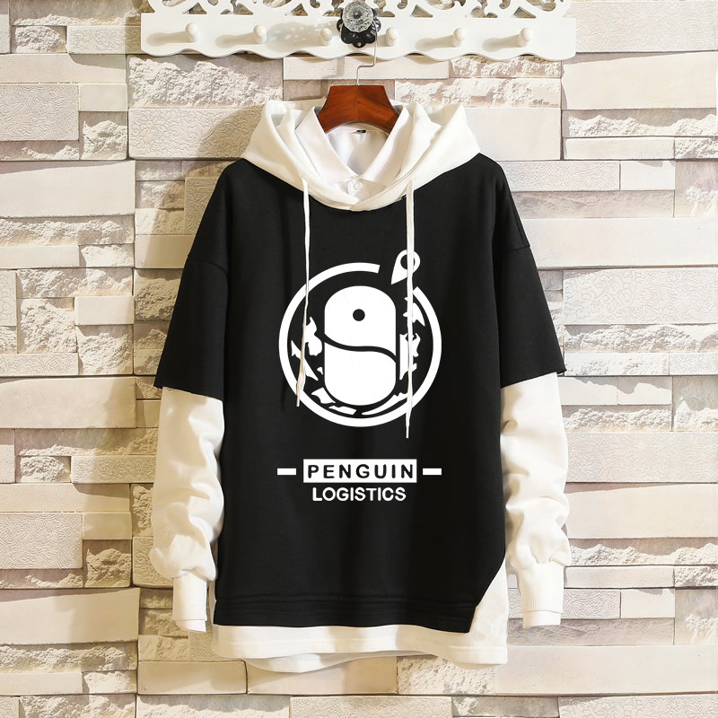 Tomorrow Ark Amya Animation Game Surrounding Wei Yi Hooded Fake Two Two-dimensional Men's and Women's Couple Clothes